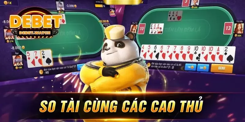 Hướng dẫn tham gia game bài Tiến lên Debet đơn giản